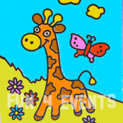 Giraffe school traktatie